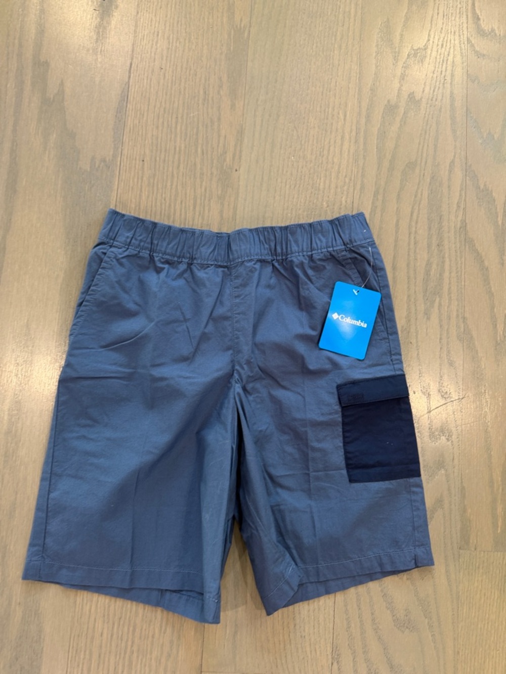 Columbia Navy and Dark Navy Boys' Cargo Shorts